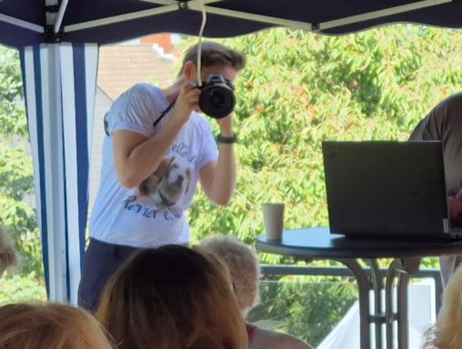 unsere Fotografin Lara