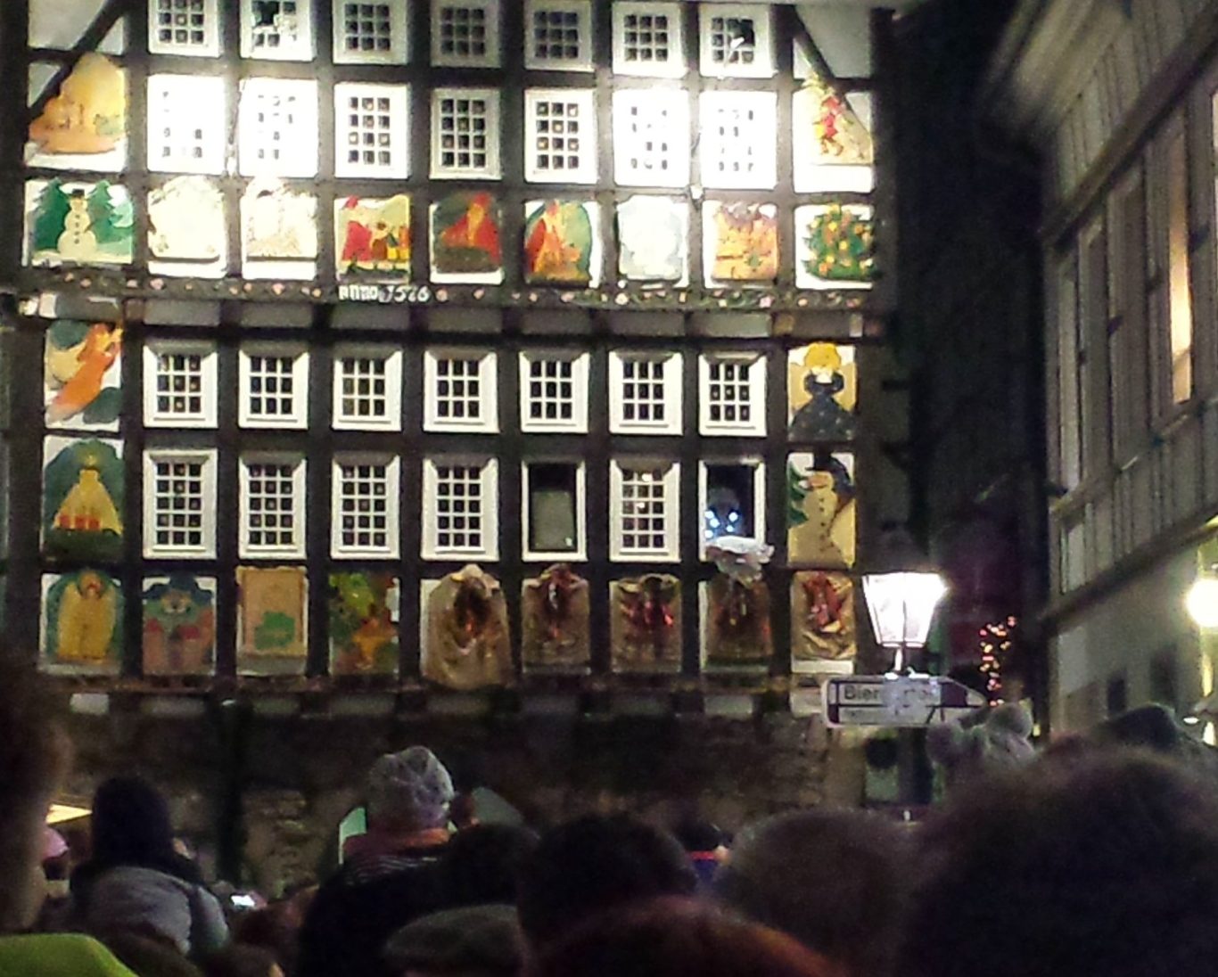 Weihnachtsmarkt Hattingen, Frau Holle Weihnachtsmarkt Hattingen, Frau Holle