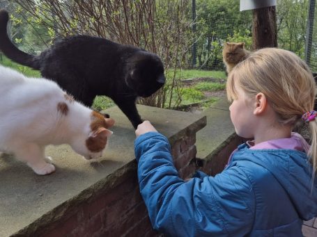 Bente mit Manni u Balu Bente mit Manni u Balu